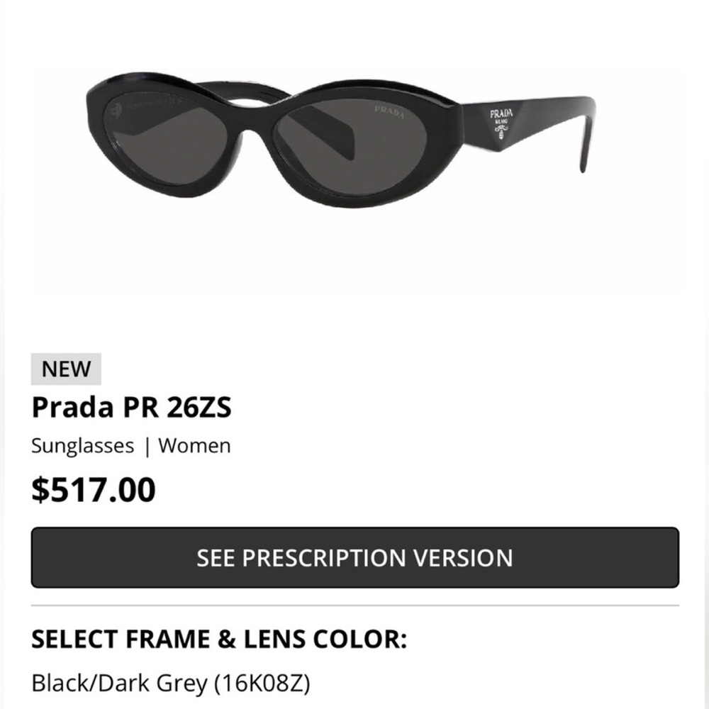 Prada PR 26ZS Sunglasses
